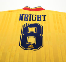 Load image into Gallery viewer, 1993/94 WRIGHT #8 Arsenal Retro adidas Equipment Away Football Shirt (S/M)
