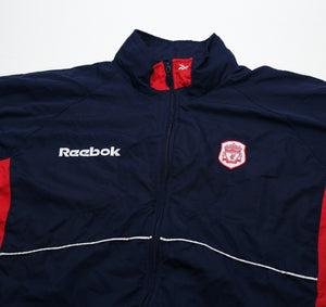 2000/02 LIVERPOOL Vintage Reebok Football Jacket Track Top (XXL)