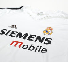 Load image into Gallery viewer, 2004/05 REAL MADRID Vintage adidas Home Football Shirt (XXL)
