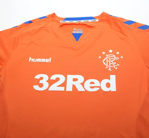 2018/19 RANGERS Hummel Third Football Shirt Jersey (L/XL) Mint