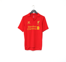 Load image into Gallery viewer, 2012/13 SUAREZ #7 Liverpool Vintage Warrior Home Football Shirt Jersey (S)
