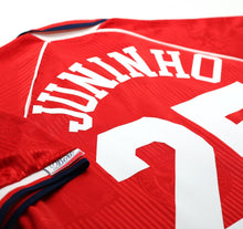 Load image into Gallery viewer, 1995/96 JUNINHO #25 Middlesbrough Vintage Errea Home Football Shirt (XL)
