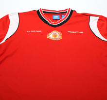 Load image into Gallery viewer, 1985 ROBSON #7 Manchester United adidas Originals FA Cup Football Shirt (M/L)
