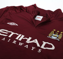 Load image into Gallery viewer, 2010/12 Manchester City Vintage Umbro Football 1/4 Zip Jacket Track Top (L/XL)
