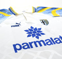 Load image into Gallery viewer, 1996/97 ZOLA #10 Parma Vintage PUMA Home Football Shirt Jersey (XL)
