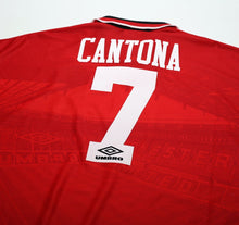 Load image into Gallery viewer, 1994/96 CANTONA #7 Manchester United Vintage Umbro FA Cup 96 Football Shirt (XL)
