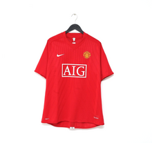 Load image into Gallery viewer, 2007/09 RONALDO #7 Manchester United Vintage Nike Home Football Shirt (XL)
