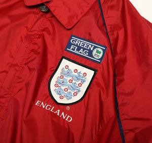 1996 ENGLAND Vintage Umbro Green Flag Jacket (L) Euro 96