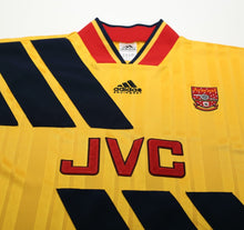 Load image into Gallery viewer, 1993/94 WRIGHT #8 Arsenal Retro adidas Equipment Away Football Shirt (S/M)
