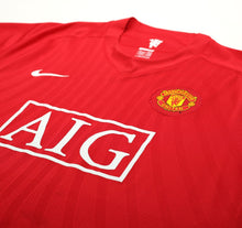 Load image into Gallery viewer, 2007/09 RONALDO #7 Manchester United Vintage Nike Home Football Shirt (XL)
