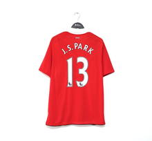 Load image into Gallery viewer, 2010/11 Ji Sung Park #13 Manchester United Vintage Nike Home Football Shirt (XL)
