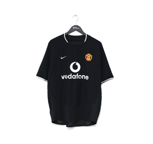 2003/04 RONALDO #7 Manchester United Vintage Nike Away Football Shirt (L)