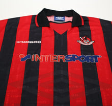 Load image into Gallery viewer, 1996/97 CRUSADERS FC Vintage Umbro Home Football Shirt (XL)
