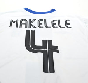 2003/05 MAKELELE #4 Chelsea Vintage Umbro UCL Away Football Shirt Jersey (S)