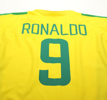 Load image into Gallery viewer, 2002/04 RONALDO #9 Brazil Vintage Nike WC 2002 Home Football Shirt (XXL)
