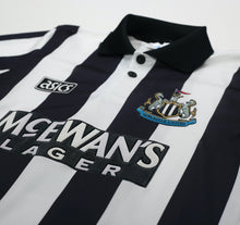 Load image into Gallery viewer, 1993/95 COLE #9 Newcastle United Vintage Asics Home Football Shirt (S)
