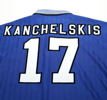 Load image into Gallery viewer, 1995/97 KANCHELSKIS #17 Everton Vintage Umbro Home Football Shirt (XL)
