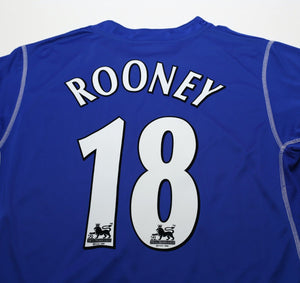 2002/03 ROONEY #18 Everton Vintage PUMA Home Football Shirt (M/L)