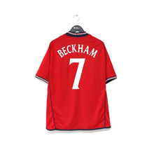 Load image into Gallery viewer, 2002/04 BECKHAM #7 England Vintage Umbro Away Football Shirt (XXL) Argentina WC
