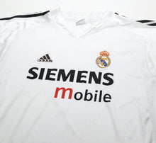 Load image into Gallery viewer, 2004/05 REAL MADRID Vintage adidas Home Football Shirt (XXL)
