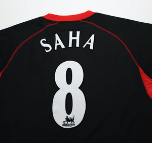 2003/04 SAHA #8 Fulham Vintage Puma Away Football Shirt (L)