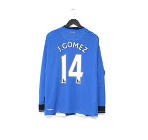 2012/13 J. GOMEZ #14 Wigan Athletic Vintage Home Long Sleeve Football Shirt L/XL