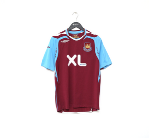 2007/08 NOBLE #16 West Ham United Vintage Umbro Football Shirt (S)