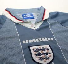 Load image into Gallery viewer, 1996/97 GASCOIGNE #8 England Vintage Umbro Away Football Shirt (XL) Euro 96
