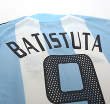 Load image into Gallery viewer, 2002/04 BATISTUTA #9 Argentina Vintage adidas Home Football Shirt Jersey (M)
