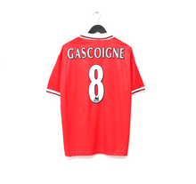 Load image into Gallery viewer, 1998/99 GASCOIGNE #8 Middlesbrough Vintage Errea Home Football Shirt (L)
