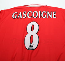 Load image into Gallery viewer, 1998/99 GASCOIGNE #8 Middlesbrough Vintage Errea Home Football Shirt (L)
