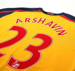 2008/09 ARSHAVIN #23 Arsenal Vintage Nike Away Football Shirt Jersey (XL)