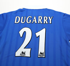 2003/04 DUGARRY #21 Birmingham City Vintage LCS Home Football Shirt (M) L/S