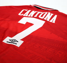 Load image into Gallery viewer, 1994/96 CANTONA #7 Manchester United Vintage Umbro FA Cup 96 Football Shirt (XL)
