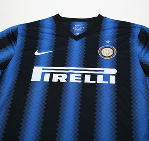 2010/11 INTER MILAN Vintage Nike Football Home Shirt (XL)