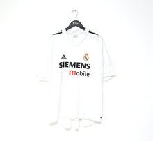 Load image into Gallery viewer, 2004/05 REAL MADRID Vintage adidas Home Football Shirt (XXL)
