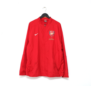 2008/09 ARSENAL Vintage Nike Football Track Top Jacket (XXL)