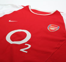 Load image into Gallery viewer, 2002/04 HENRY #14 Arsenal Vintage Nike Home Football Shirt (XL)
