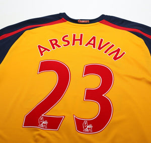 2008/09 ARSHAVIN #23 Arsenal Vintage Nike Away Football Shirt Jersey (XL)