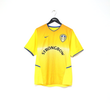 Load image into Gallery viewer, 2002/03 MILNER #38 Leeds United Vintage Nike Away Football Shirt Jersey (S)
