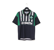 Load image into Gallery viewer, 1994/96 VAN HOOIJDONK #9 Celtic Vintage Umbro Away Football Shirt Jersey (M)
