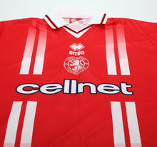 Load image into Gallery viewer, 1998/99 GASCOIGNE #8 Middlesbrough Vintage Errea Home Football Shirt (L)
