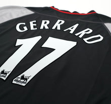 Load image into Gallery viewer, 2002/04 GERRARD #17 Liverpool Vintage Reebok Away Football Shirt Jersey (XL)
