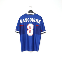 Load image into Gallery viewer, 1997/99 GASCOIGNE #8 Rangers Vintage Nike European Home Football Shirt (L/XL)
