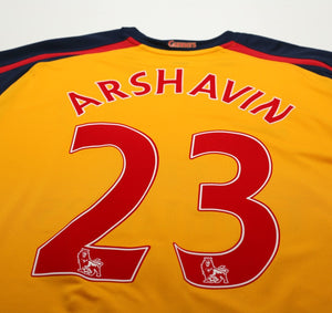 2008/09 ARSHAVIN #23 Arsenal Vintage Nike Away Football Shirt Jersey (XL)