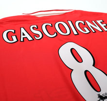 Load image into Gallery viewer, 1998/99 GASCOIGNE #8 Middlesbrough Vintage Errea Home Football Shirt (L)
