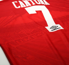 Load image into Gallery viewer, 1994/96 CANTONA #7 Manchester United Vintage Umbro FA Cup 96 Football Shirt (XL)
