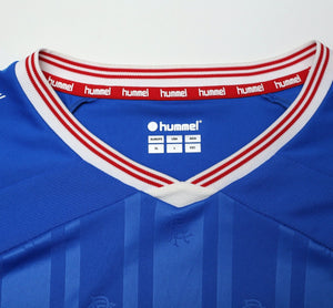 2019/20 RANGERS Hummel Home Football Shirt Jersey (L/XL)