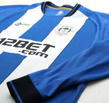 Load image into Gallery viewer, 2012/13 J. GOMEZ #14 Wigan Athletic Vintage Home Long Sleeve Football Shirt L/XL
