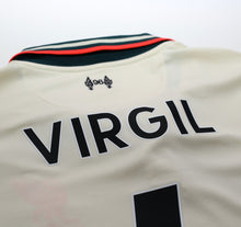 Load image into Gallery viewer, 2021/22 VIRGIL #4 Liverpool Vintage Nike Away Football Shirt (XL)
